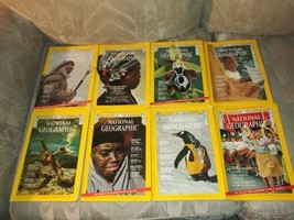 Lot 8 1971 National Geographic Vintage Magazines Feb Mar Apr Aug Sept Oct Nov... - £32.81 GBP