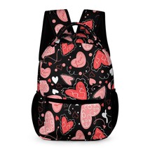 Mondxflaur Colorful Heart Backpacks for School Kids Teen Lightweight 16.2inch - £27.96 GBP