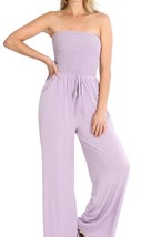 Zenana Smocked Romper Pants Size L - $34.65