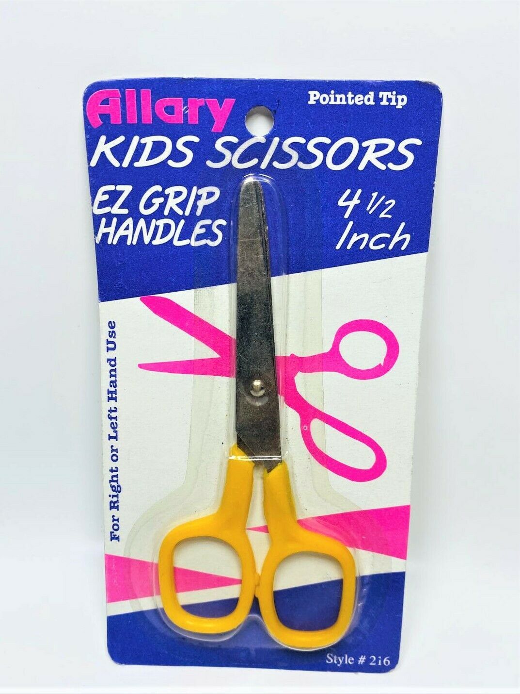 Allary Bambini Forbici 11.4cm Ez Impugnatura Maniglie - Giallo - $5.92