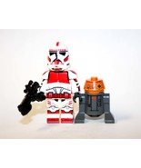 Building Clone Shock Trooper With Chopper Droid Star Wars Minifigure Custom - €6,29 EUR