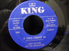 Hank Ballard-If You&#39;d Forgive Me / Let&#39;s Go, Let&#39;s Go, Let&#39;s Go-45rpm-19... - £15.82 GBP