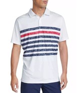 PUMA VOLITION PAISLEY STRIPE POLO 533026 01 BRIGHT WHITE/SKI PATROL SZ 3... - $50.73 CAD