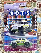 Matchbox MBX Candy Series DOTS Volkswagen Beetle 4x4 1:64 Diecast 2019 NEW - £11.15 GBP