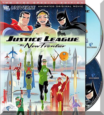 DVD - Justice League: The New Frontier (2008) *Batman / Superman / DC Comics* - $7.00