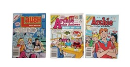 Lot of Three Vintage 1980&#39;s Archie Digest Library Comic Books - £15.66 GBP