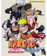 DVD Anime NARUTO (VOL.1 - 220 End) ENGLISH DUBBED All Region + DHL - $75.65 CAD