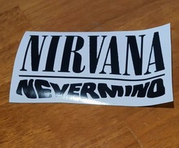 Nirvana Premium Vinyl Decal.  Grunge, Music, Kurt Cobain, Teen Spirit, 90&#39;s - £4.43 GBP+