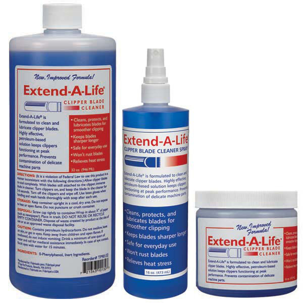 Blade Cleaner Rinse Solution For Grooming Clippers Clean & Protect Extends Life