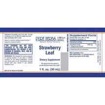 Pure Herbs: Strawberry Leaf - 1 oz. (Natural Herbal Extracts) image 2