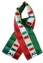 K&#39;s Novelties Set of 6 Italy Italian Country Lightweight Flag Printed Knitted St - £31.00 GBP
