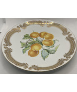 saji Fine China Japan Plate Apricots Fruit - $28.71