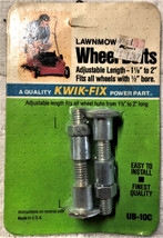 Vintage Lawn Mower Wheel Bolts Kit USA - £9.66 GBP