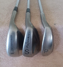 TZ GOLF - Pinseeker P, S, Ray Cook 60* Wedge SET Steel Shafts Right Handed - £48.60 GBP