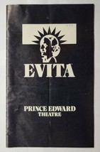 Evita Prince Edward Theatre Program May 1980 - $7.91