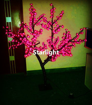 5ft LED Cherry Blossom Tree Outdoor Wedding Garden Holiday Light Decor 432 LEDs - £216.93 GBP