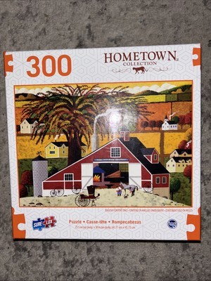 Heronim 300 Pc Sure-Lox Jigsaw PuzzleUnder the Chestnut Tree NIB - $7.99