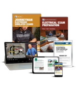 Journeyman Electrician Exam Prep Course, Basic Edition, Mike Holt  2023 NEC - $370.00
