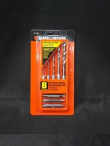 NEW Black &amp; Decker 8 Piece Drill &amp; Screwdriving Bit Set 71-795 Hex Shank  - $13.42