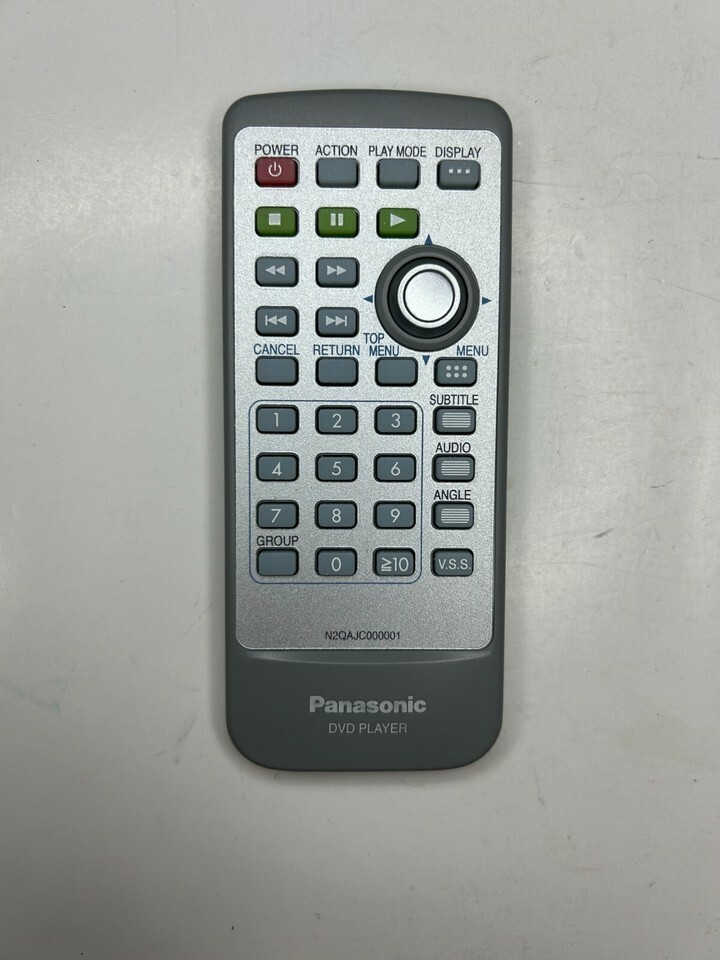 Panasonic N2QAJC000001 Remote Control for DVDLA95, DVDLA95D Portable DVD... - $6.69
