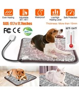 Pet Heating Pad Dog Cat Electric Heated Mat Waterproof Adjustable Temper... - £36.33 GBP