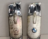 Vintage Refillable Butane BMW/Mercedes Logo Pocket Lighter Torch - $21.73