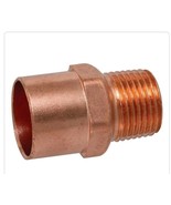Everbilt Male Adapter Fitting Pressure Cup x MIP Copper 3/4&quot; x 1&quot; 856991 - $34.83 CAD
