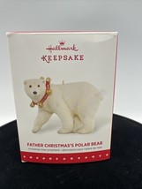 Hallmark Keepsake 2015 Father Christmas&#39;s Polar Bear - £58.54 GBP