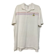 Adidas Mens White Stripe Climalite US Open Merion 2013 Golf Polo Shirt Size XL - £11.81 GBP