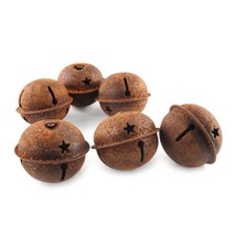 20Pcs Decorative Metal Bells Rustic Bells With Stars For Christmas Holid... - £12.56 GBP