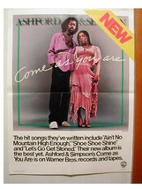 Ashford &amp; Simpson Come As You Are and Vintage Poster-
show original title

Or... - £70.17 GBP