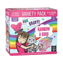 BFF Cat Omg Rainbow Variety Pack 3oz. Pouch (Case of 12) - £22.11 GBP