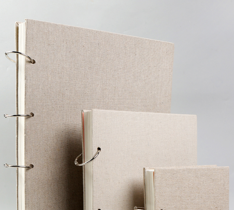Sketchbook Linen Hardcover 120 Pgs 160GSM Refillable for Art Drwaing Sta... - $12.41+