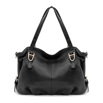 2021 New Luxurial Women&#39;s Bag Lady Fashion Hobos Tote Female Genuine Leather Han - £131.70 GBP
