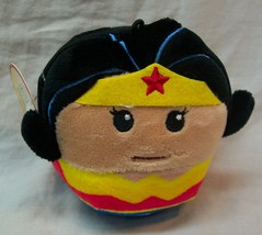 Hallmark Fluffballs Dc Comics Wonder Woman Plush Ball Ornament Stuffed Toy New - £11.65 GBP