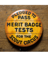 Boy Scouts of America Pin Pledged To Pass Merit Badge Tests For The Scou... - $15.49 CAD