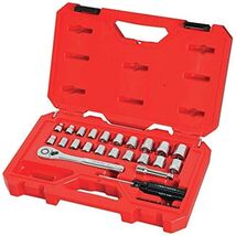 CRAFTSMAN Mechanics Tool Set, SAE / Metric, 3/8-Inch Drive, 32-Piece (CM... - $59.50