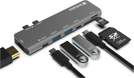 Verbatim 7-in-2 USB C Hub Adapter with 4K HDMI, USB 3.0, SD Card Readers - $24.99