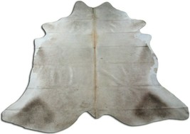 Champagne Cowhide Rug Size: 7&#39; X 6.7&#39; Light Champagne Cowhide Rug O-445 - £193.17 GBP