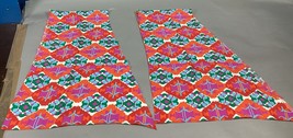 Set Of 2 Vibrant Multicolored Scarves - 47x17” - $14.85