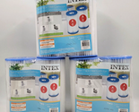 Intex Swimming Pool Type A or C Filter Replacement Cartridges 2 Packs Lo... - £19.97 GBP