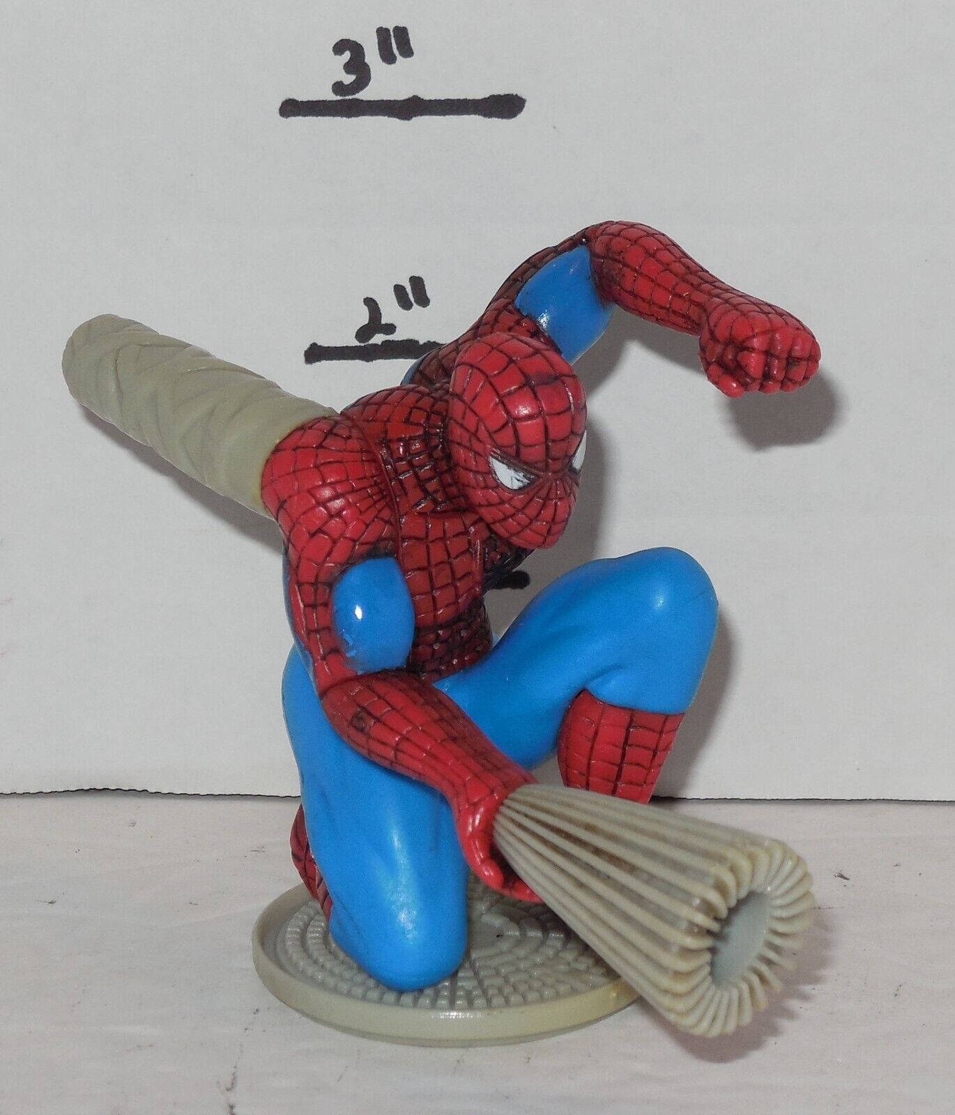 Marvel Comics Spider Man 2.5" PVC Figure Cake Topper - £7.71 GBP
