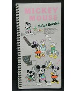 Mickey Mouse Words Book Learn Japanese Walt Disney Co Seika Note Hercule... - £7.43 GBP