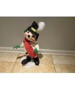 ANNALEE MOBILITEE DOLL 1989 CHRISTMAS SNOWMAN WITH SCARF 19&quot; GREEN EAR M... - $33.88 CAD