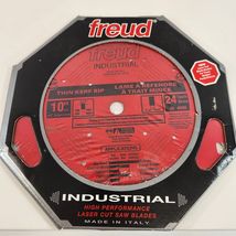 Freud Industrial Thin Kerf Rip Saw Blade 10" LU87R010 24 Teeth New - $43.53