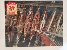 Hoyle Sailboats by Daniel Forster 500 Piece Jigsaw Puzzle 14&quot; x 18&quot; - £11.96 GBP