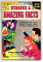 VINTAGE 1953 Hart Toys Strange and Amazing Facts Children&#39;s Book - £11.67 GBP