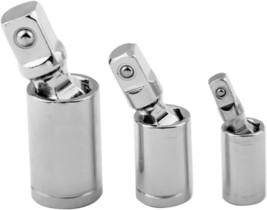 3pcs universal joint u joint socket adapter hand tools swivel joint socket angle - £30.37 GBP