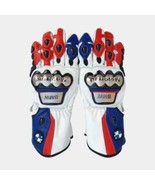 HONDA REPSOL MotoGp 2016 Motorbike Racing Leather Gloves For Men &amp; Women - $69.00