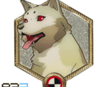 Persona 3 Portable Koromaru Dog Enamel Pin Figure Official Atlus Reload - $9.99